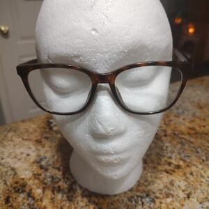 Calvin Klein Brown Optical Eyeglasses Glasses Brown Tortoise Frames